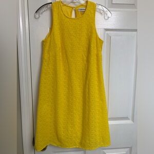 Calvin Klein Vibrant Yellow Mini Dress